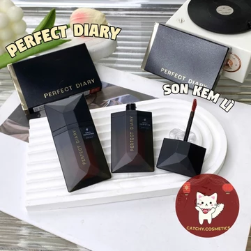 [PERFECT DIARY] Son Kem Lì Perfect Diary Vỏ Đen, Weightless Longwear Lip Stain, 4g