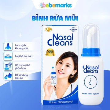 Bình rửa mũi cho bé, bình rửa mũi xoang, dụng cụ rửa mũi – Bình Xịt Mũi Làm Sạch Khoang Mũi Bebemark