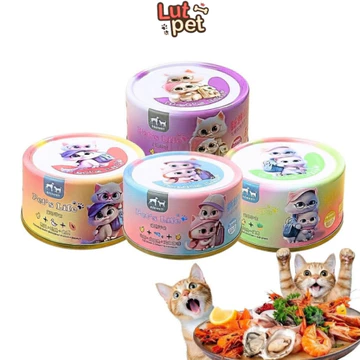 Pate cho mèo life, pate, súp thưởng cho chó mèo, thức ăn cho mèo (85gr) - lutpet