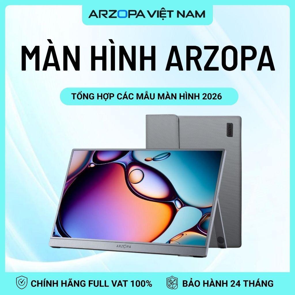 Màn Hình Di Động ARZOPA Chính Hãng | Bảo Hành 24 Tháng Full VAT | BigBuy360 - bigbuy360.vn