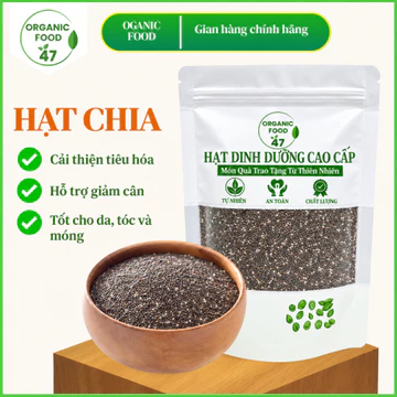 Hạt chia Úc ăn kiêng giảm cân healthy thực dưỡng eat clean, hạt chia giàu chất dinh dưỡng