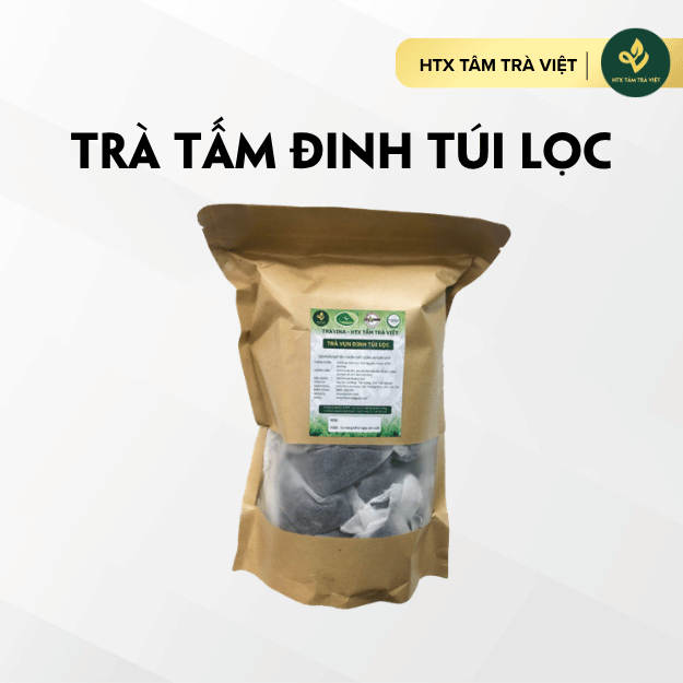 Trà Túi Lọc Thái Nguyên Tấm Đinh 1-3kg Kèm Quà (Túi 500g 50 Gói 10g) - Trà Xanh Túi Lọc Văn Phòng, Khách Sạn - TRAVINA