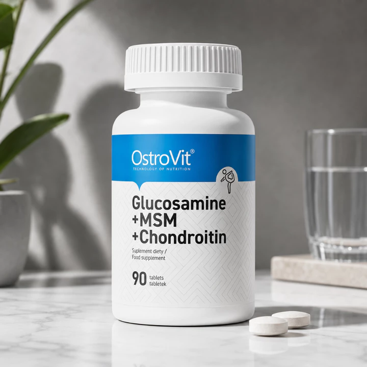 OstroVit Glucosamine + MSM + Chondroitin (90 Viên) – Hỗ Trợ Sụn Khớp & Xương Khỏe Mạnh – 5