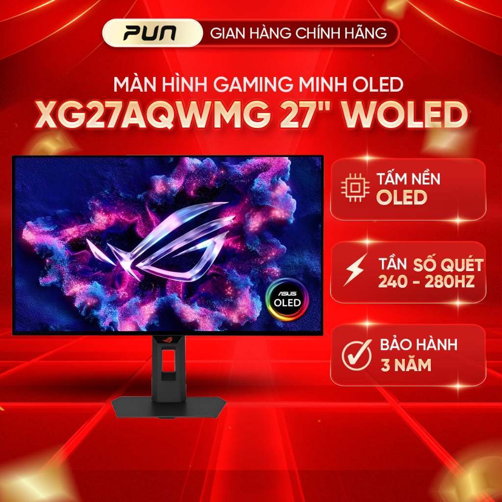 Màn hình Gaming ASUS ROG Strix OLED XG27AQDMES / XG27AQWMG 27" 2K QHD 240Hz / 280Hz 0.03ms  ASUS ROG Strix OLED XG27AQDM | BigBuy360 - bigbuy360.vn