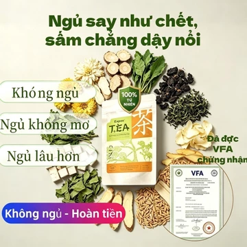 Trà thảo mộc 9 vị Expce T.E.A Hỗ trợ thanh nhiệt, giảm mỡ máu, tăng cường trao đổi chất, hỗ trợ tiêu hóa