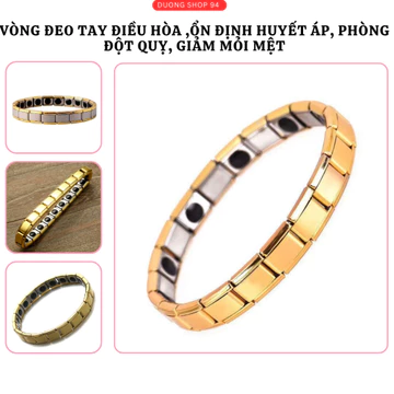 [vdhha] Vòng tay điều hòa huyết áp Nhật Bản Vòng Điều Hòa Huyết Áp Thông Minh – Hỗ Trợ Người Cao Huyết Áp, Giảm Tê Mỏi