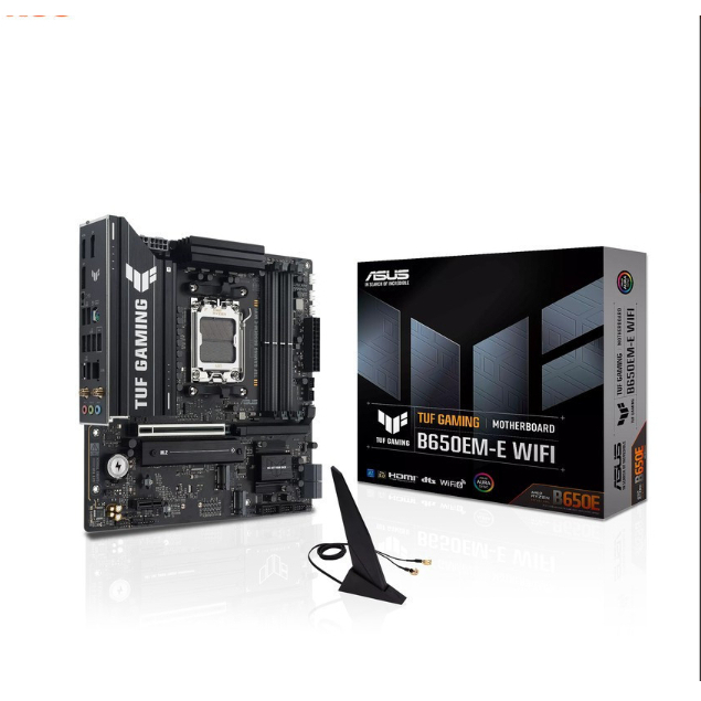 Mainboard Asus TUF GAMING B650EM-E WIFI DDR5 bảo hành chính hãng 3 năm | BigBuy360 - bigbuy360.vn