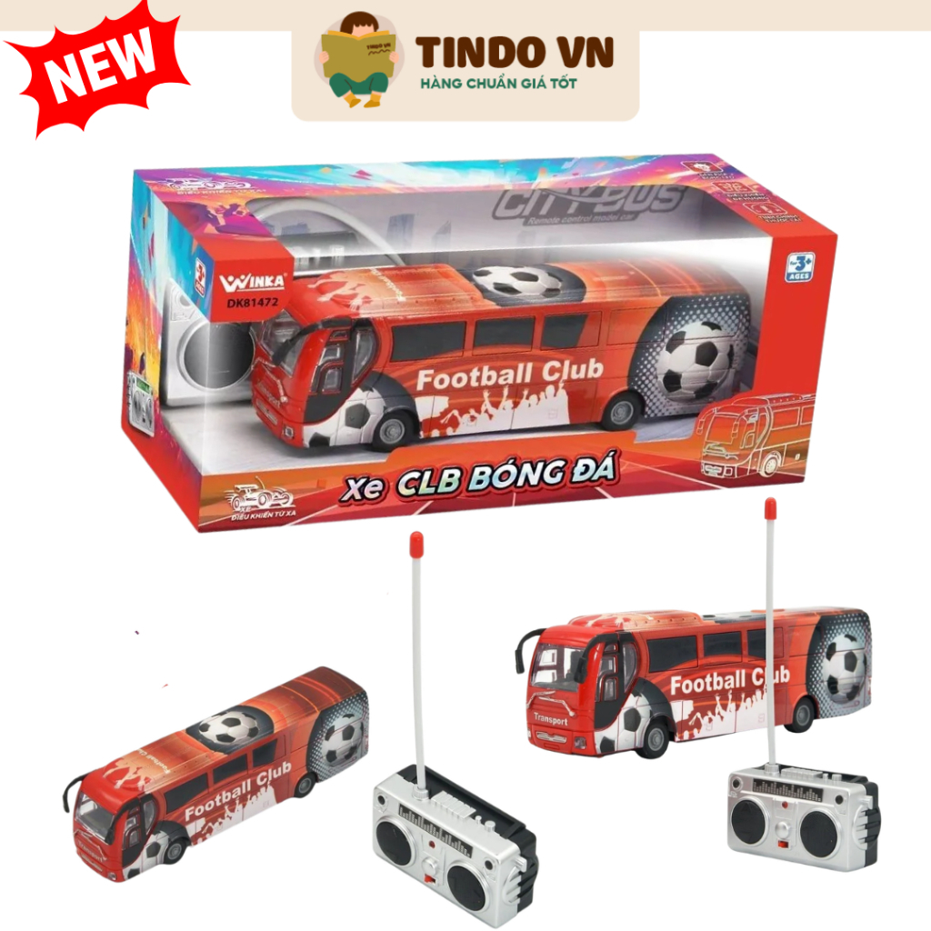 Đồ Chơi DUKA: Xe ĐKTX - Xe CLB Bóng Đá - DK81472