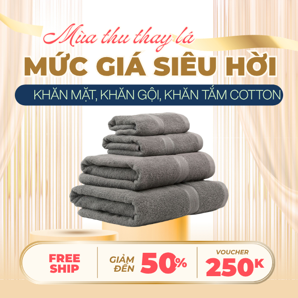 Khăn mặt, Khăn tắm cao cấp LAROSA TOWEL – Siêu thấm hút, mềm mịn, dùng cho mặt và lau đầu