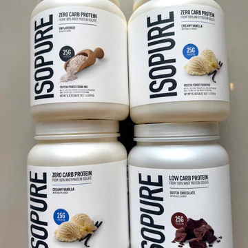 Bột đạm Isopure Zero Card Protein 1Lbs từ Mỹ 100% Whey Protein Isolate