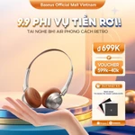Tai Nghe Chụp Tai Baseus Bass BH1 Air - Thiết Kế Retro Siêu Nhẹ 90g, Pin 80h, Chống Ồn ENC Thông Minh Lọc Sạch Tạp Âm — ảnh 1