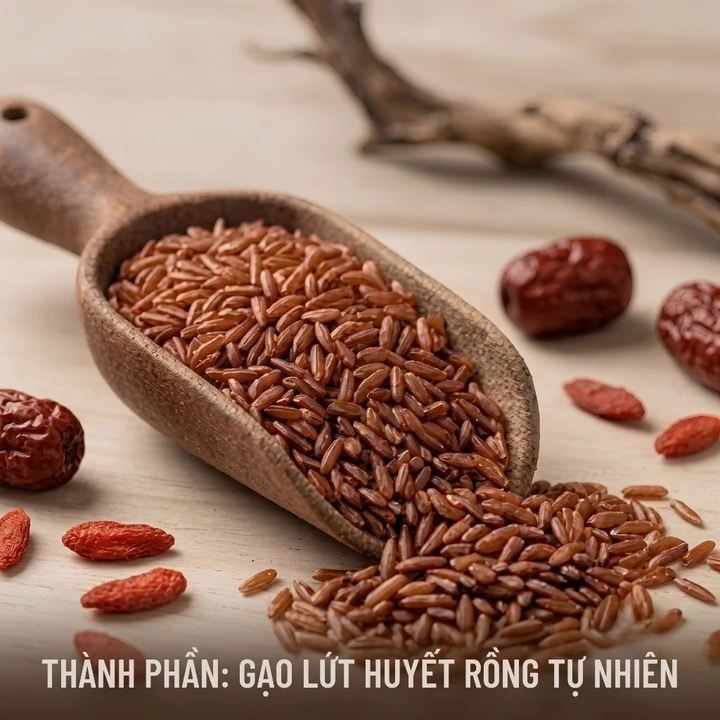 Trà Gạo Lứt Rang Thảo Mộc Đậu Đen Kỷ Tử Lá Nếp Nụ Nhài – Trà Gạo Lứt Tự Nhiên Dễ Uống – 6