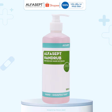 Dung dịch rửa tay sát khuẩn Alfasept Handrub 500ml
