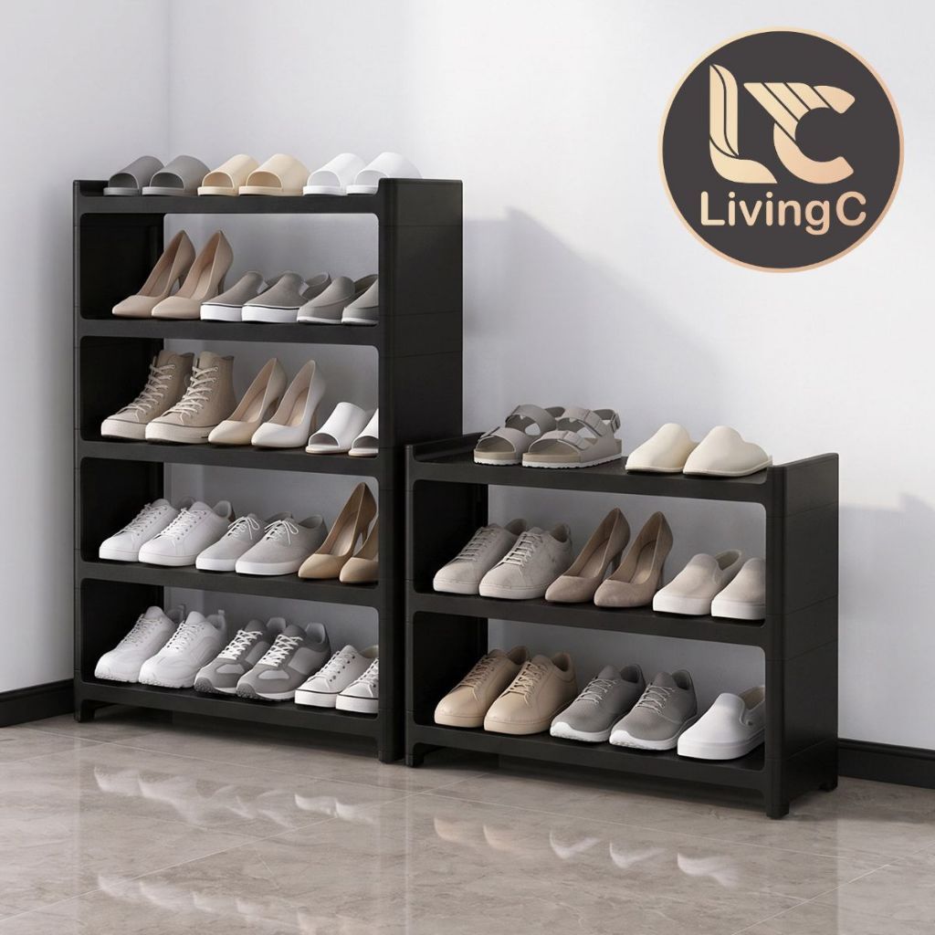 [LivingC] Kệ Để Giày Dép - Giá Để Giày Dép Nhựa Cứng Chịu Lực Tốt
