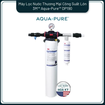 Máy Lọc Nước 3M DP190 Dùng Cho Nhà Hàng & Quán Cà Phê - Công Suất Lớn - Không Dùng Điện - Lọc Nước Thương Mại F&B