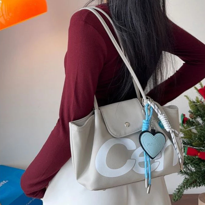 Túi Đeo Vai Nữ CEMMERY Pumpkin Shoulder Bag Da Mềm Cao Cấp Túi Tote Đeo Nách Thời Trang Hàn Quốc Đi Học Đi Làm - DK105 | BigBuy360 - bigbuy360.vn