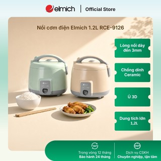 Elmich Rice Cooker RCE-9126AW – 1.2 L