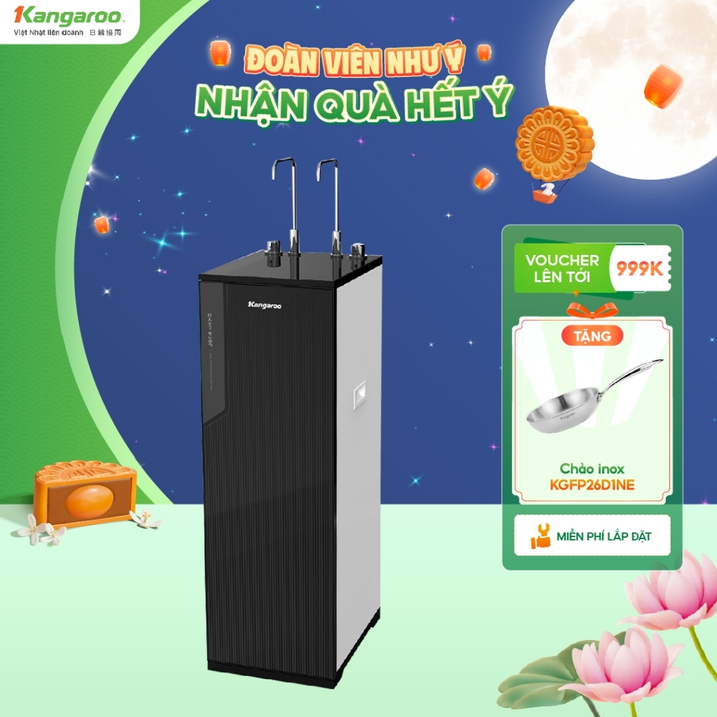 [MIỄN PHÍ LẮP ĐẶT] Máy lọc nước Kangaroo Hydrogen nóng lạnh 11 lõi KG10A88