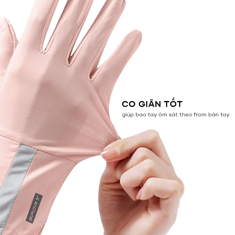 [SHOPPE VIP] Bao Tay Nữ Chống Nắng UV Mát Lạnh Đệm Silicon Chống Tuột Upper You, Mở Đầu Ngón Tay - GLF01 | BigBuy360 - bigbuy360.vn