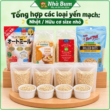 Yến mạch hữu cơ Bod’s Red Mil-Yến mạch Markal - YM Nhật [Gói dùng thử 100g]