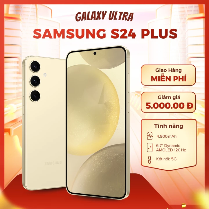 Điện Thoại Samsung Galaxy S24+ 5G - Like New 99%