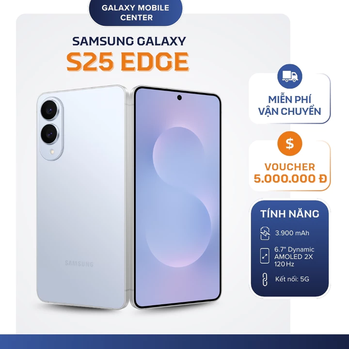 Điện Thoại Samsung Galaxy S25 Edge 5G - Like New 99%