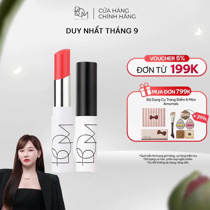 Son Dưỡng Môi Có Màu B.O.M Dewy Lip Balm 4.5g, Son Dưỡng Môi Màu, Dưỡng Ẩm, Không Gây Thâm Môi — ảnh 1