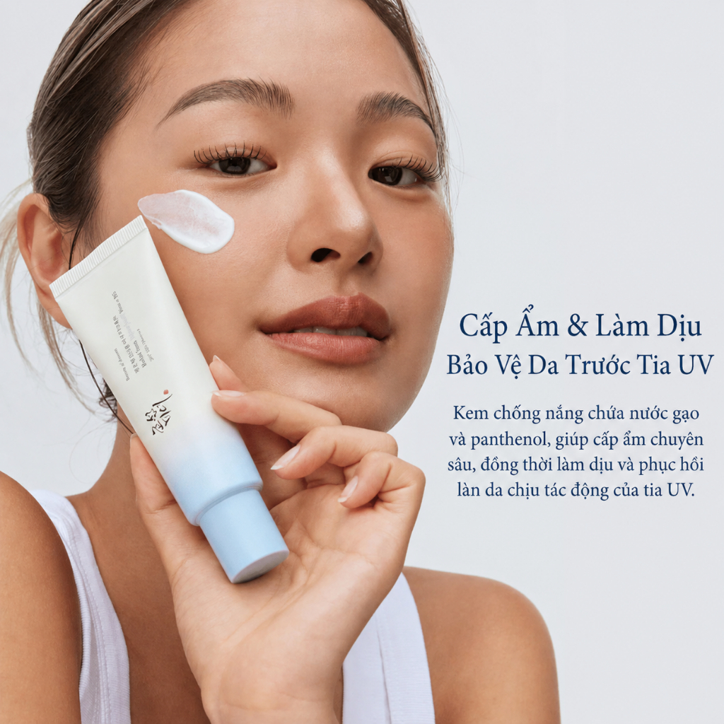 Kem chống nắng Beauty of Joseon Relief Sun Aqua-Fresh 50ml, Rice + B5, SPF50+ PA++++, cấp ẩm | BigBuy360 - bigbuy360.vn