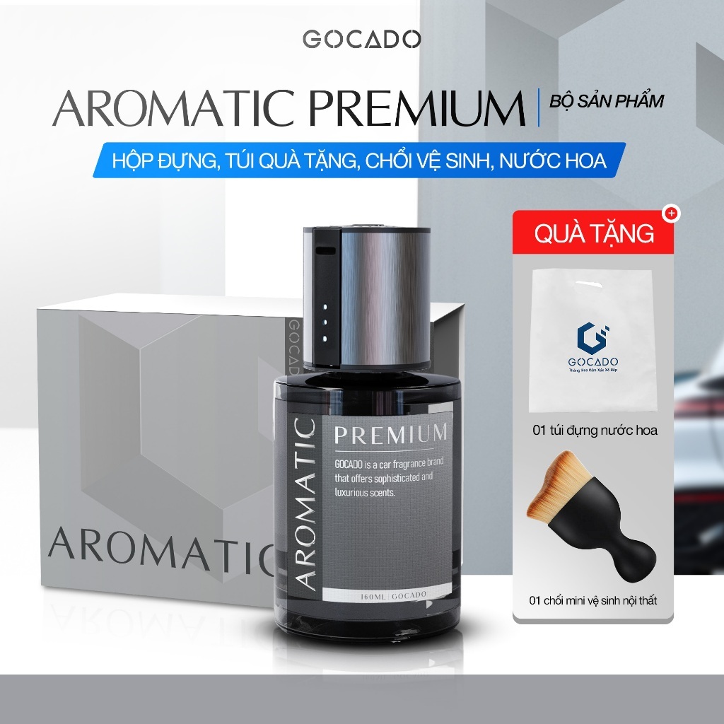 Nước Hoa Ô Tô  AROMATIC PREMIUM Công nghệ phun sương điện tử, lưu hương bền lâu 160ML
