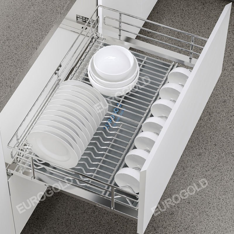 EPO7370VX/ EPO7375VX/ EPO7380VX Giá xoong nồi, bát đĩa đa năng Eurogold Inox 304 nan Oval
