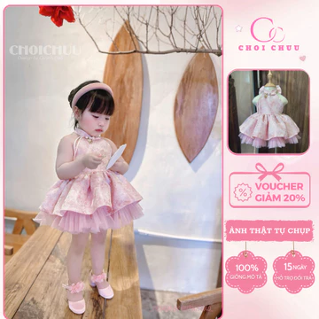 Girls' Pink Dress CHOICHUU