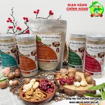 1KG BỘT NGŨ CỐC SHOP MẸ TÔM DINH DƯỠNG, NỘI TIẾT TỐ, LỢI SỮA, TĂNG CÂN,GRANOLA, NGŨ CỐC KHÔNG ĐẬU NÀNH