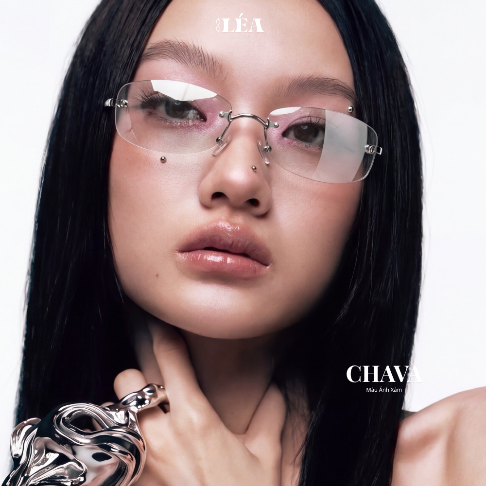 [LÉA GLASSES] Kính râm mát chuyên đi nắng CHAVA cao cấp chống tia UV400 oval HOT TREND