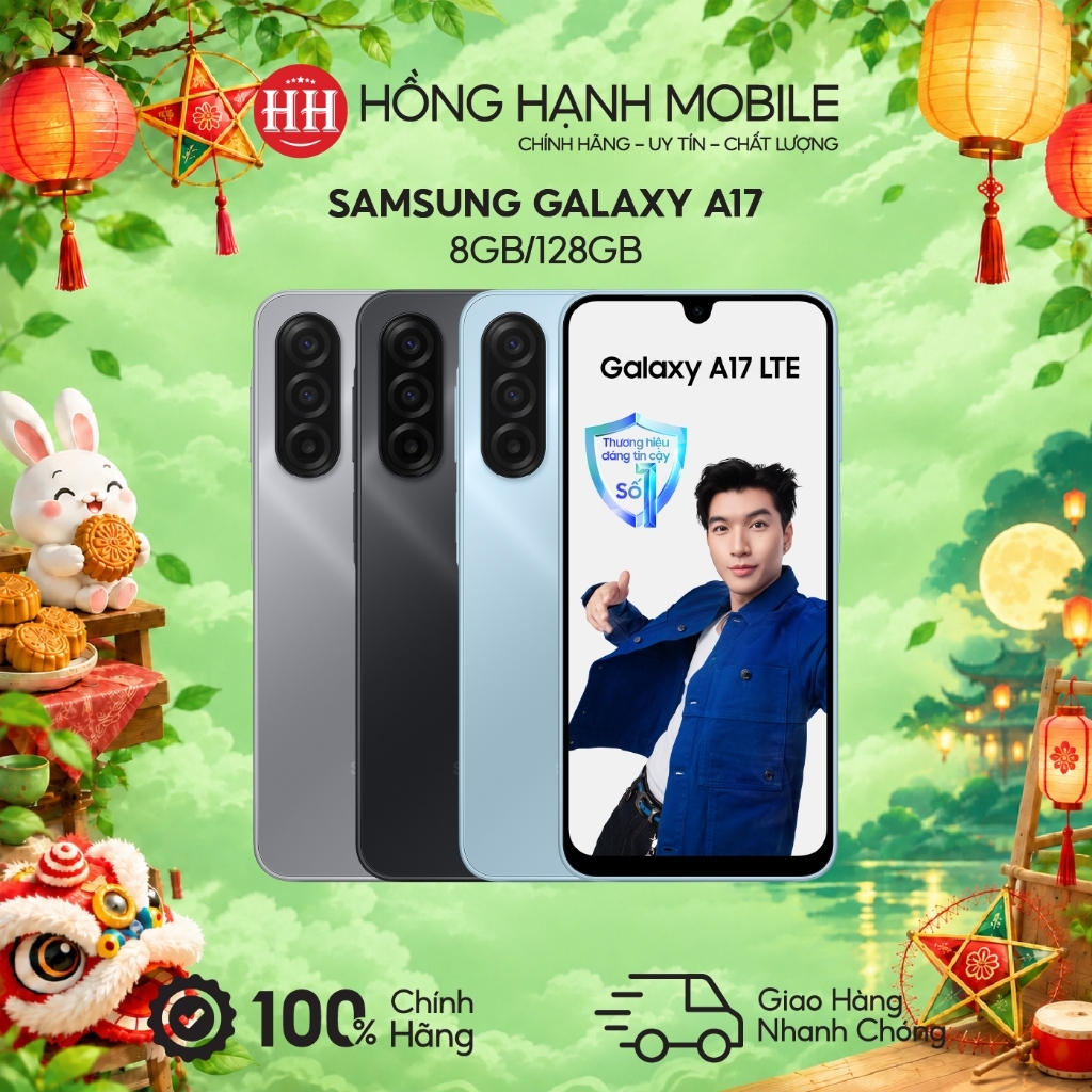 [BH 18 Tháng] Điện Thoại Samsung Galaxy A17 8GB/128GB - Hàng Chính Hãng