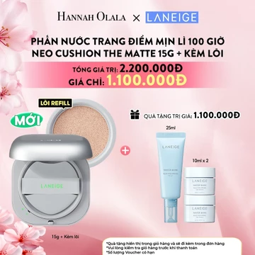 [LANEIGE x HANNAH] Phấn Nước Trang Điểm LANEIGE NEO CUSHION THE MATTE 15Gx2