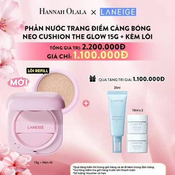 [LANEIGE x HANNAH] Phấn Nước Trang Điểm LANEIGE NEO CUSHION THE GLOW 15G*2