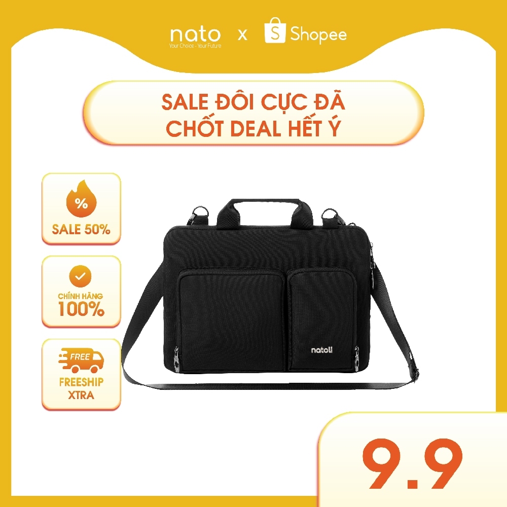 Túi chống sốc laptop Natoli bảo vệ kháng va đạp, kháng nước Omnisack Bag T11