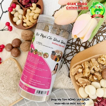 500Gr BỘT NGŨ CỐC DINH DƯỠNG KHÔNG ĐẬU NÀNH 16 LOẠI HẠT SHOP MẸ TÔM, S.Ữ.A HẠT NGŨ CỐC (CÓ XUẤT HÓA ĐƠN CÔNG TY)