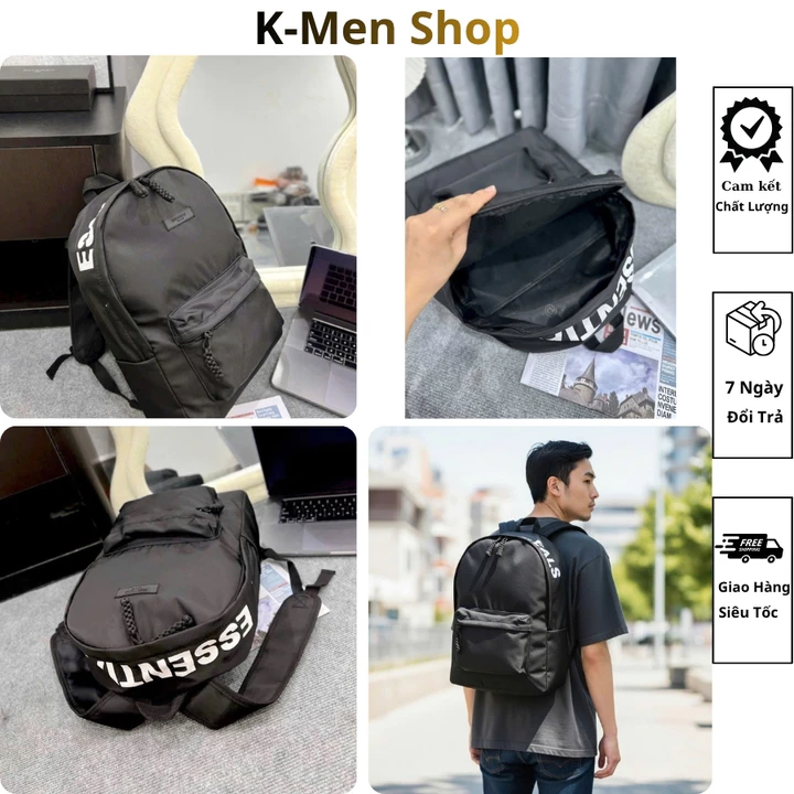 Balo Nam Thời Trang Chống Nước, Balo Laptop Đa Ngăn, Balo Đi Học Đi Làm, Balo Du Lịch Cao Cấp
