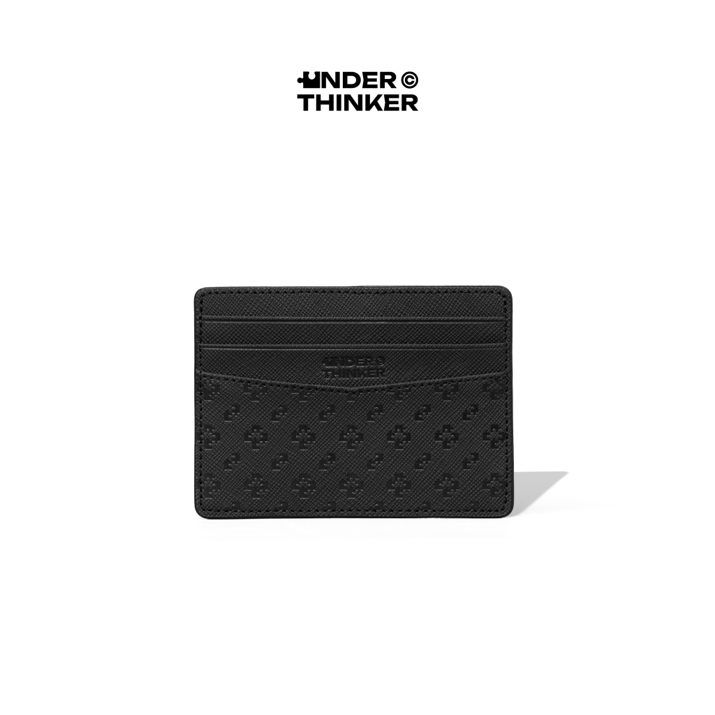 Ví Thẻ Da PU Nam Nữ Monogram Card Holder Nhỏ Gọn Dập Chìm Cao Cấp Chính Hãng | UnderThinker