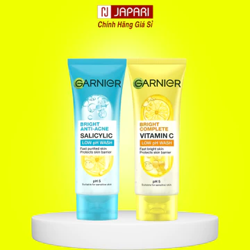 Sữa Rửa Mặt Garnier 50ml Giảm Mụn Kiểm Soát Dầu - Gel Tạo Bọt Làm Sạch Sâu, Giảm Bít Tắc, Srm-Japari
