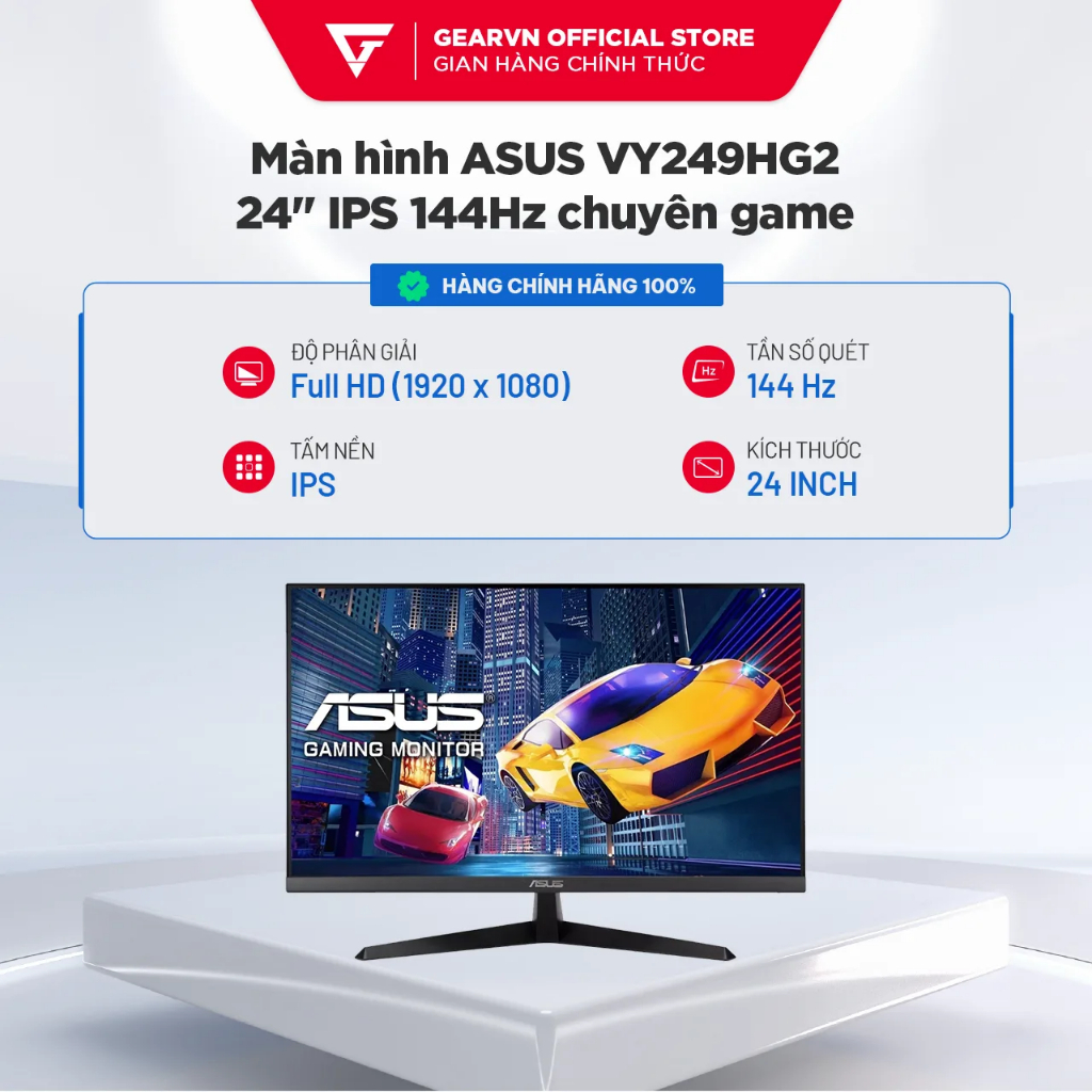 Màn hình ASUS VY249HG2 24 inch IPS 144Hz viền mỏng/ VY279HG2 27 inch IPS 144Hz viền mỏng BH 36 Tháng | BigBuy360 - bigbuy360.vn