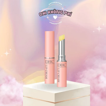 Son Dưỡng Không Màu DHC Lip Cream Dưỡng Ẩm Môi Hằng Ngày Cho Đôi Môi Mềm Mịn Tự Nhiên 1.5g