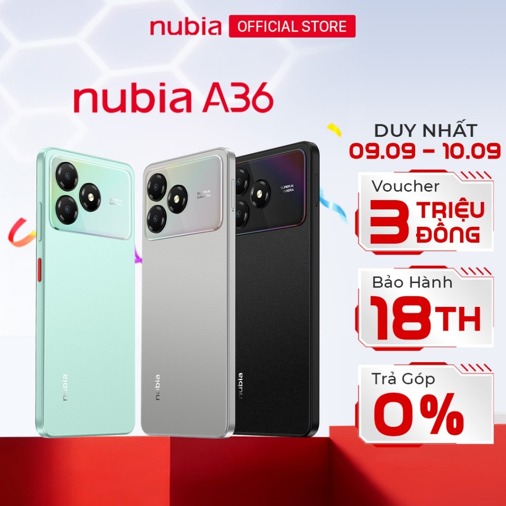 Điện thoại Nubia Blade A36 4GB I 64GB - Hàng Chính Hãng