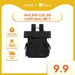 Balo chống nước du lịch thương hiệu NATOLI chất vải canvas nhiều ngăn cao cấp BST FOLD BACKPACK B10 — ảnh 1