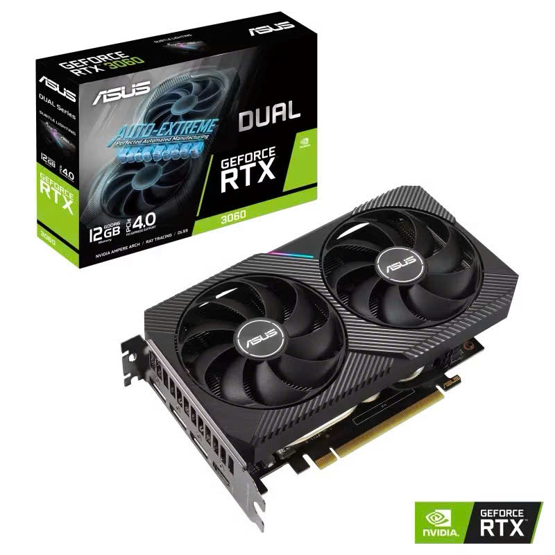 CARD MÀN HÌNH RTX 3060 ASUS DUAL OC V2 12GB GDDR6 - HÀNG CHÍNH HÃNG BẢO HÀNH 3 NĂM | BigBuy360 - bigbuy360.vn