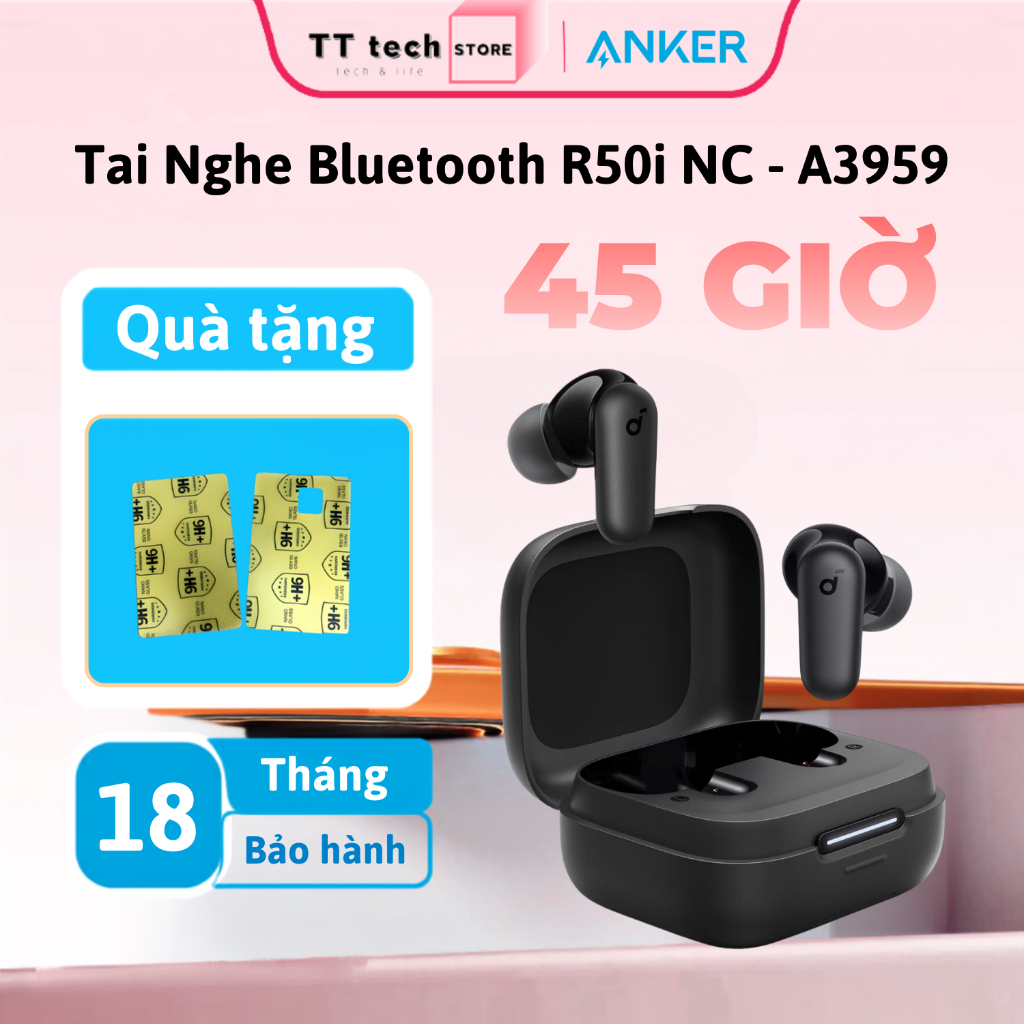 Tai nghe bluetooth Anker soundcore R50i NC (P30i)-A3959 chống ồn ANC |  IP54 | Âm thanh sống động | BigBuy360 - bigbuy360.vn