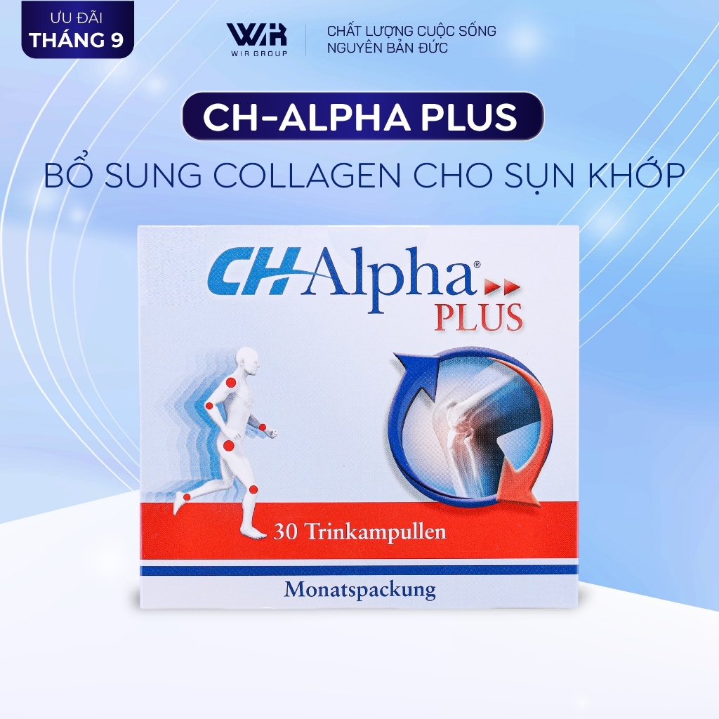Collagen CH-Alpha Plus Dành Cho Sụn Khớp Dạng Nước, Hỗ Trợ Giảm Thoái Hóa Xương Khớp | Wir Group