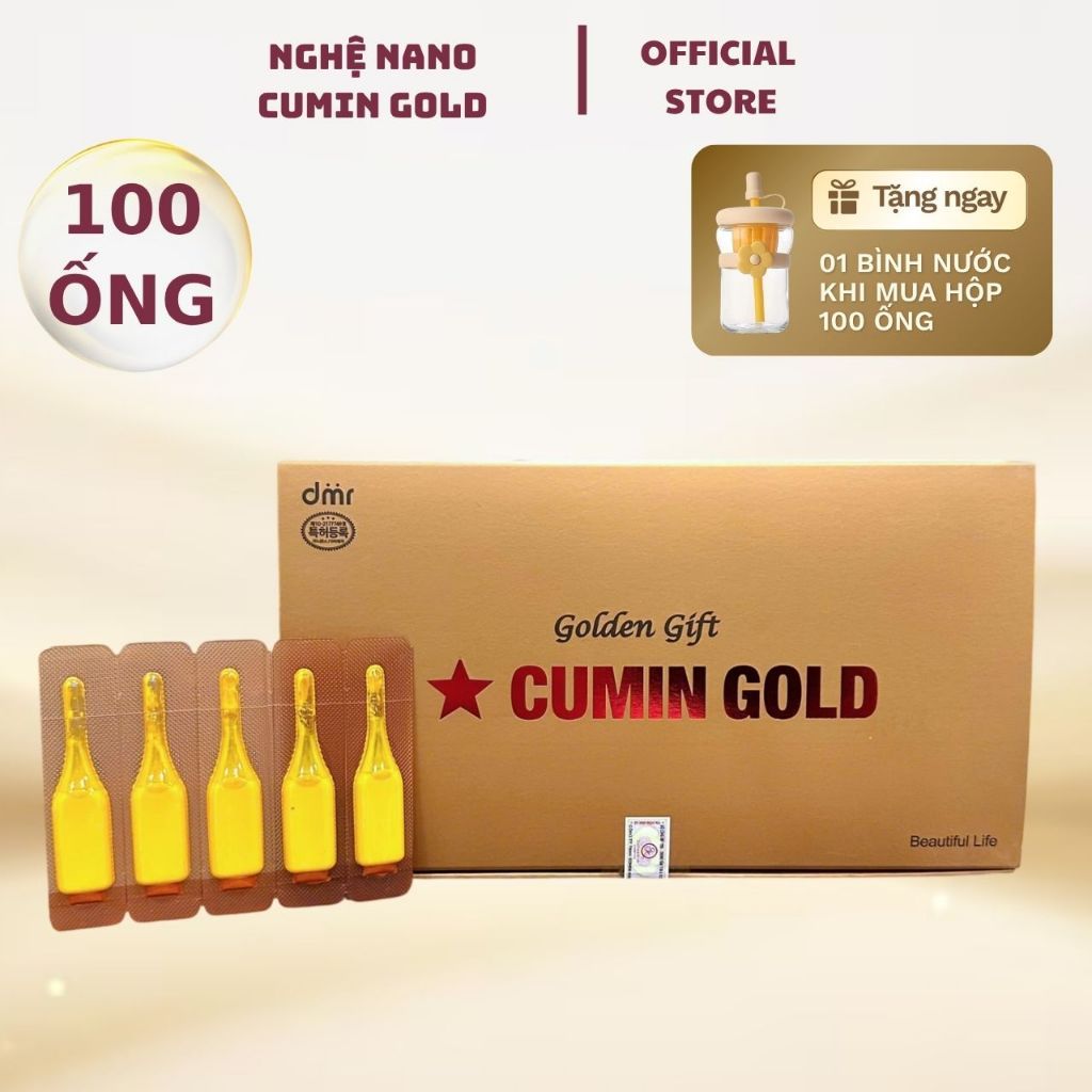 Tinh Nghệ Nano Curcumin Gold Hàn Quốc Làm Đẹp Chống Lão Hóa Tăng Cường Sức Khỏe