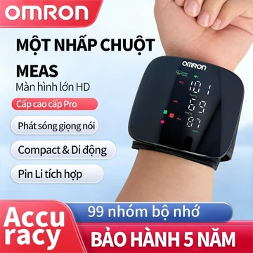 Máy Đo Huyết Áp Cổ Tay HEM-6060 | Công Nghệ Đo Intellisense Mới Tự Động Hoàn Toàn , Cho Kết Quả Đo Chính Xác